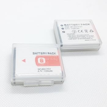 SONY Cyber-shot DSC-HX5 デジタルカメラ バッテリー2個 Amazon.com : Rechargeable Li-ion Battery (2-Pack) for Sony